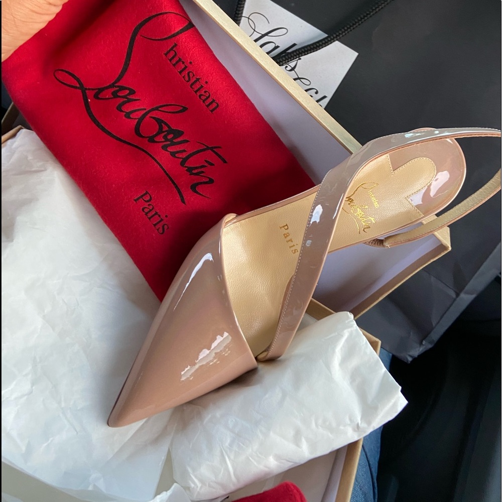 Christina Louboutin size 7 - Picture 1 of 2